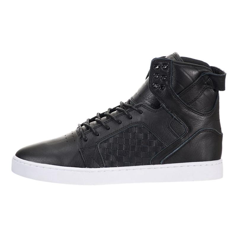 Buty Supra SKYTOP LX - Sneakersy Wysokie Męskie - Czarne (UPCV-52361)